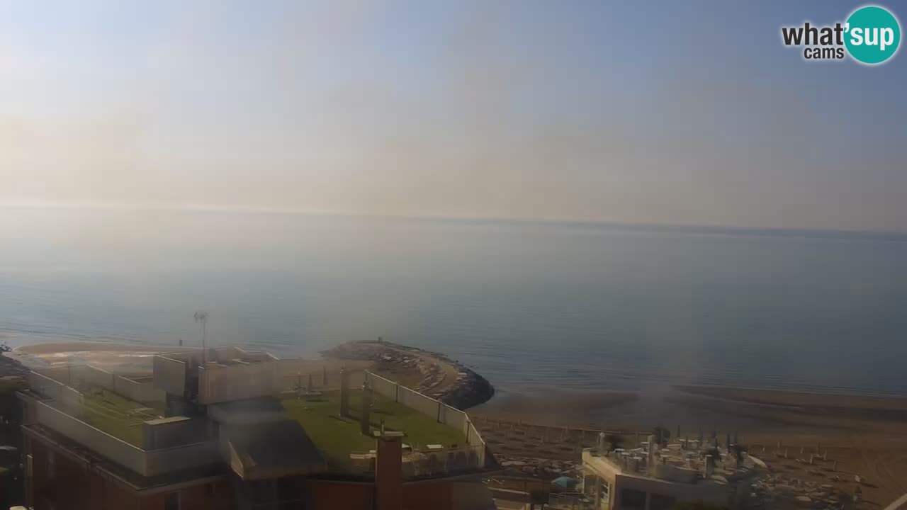 Caorle – Ponente beach webcam live