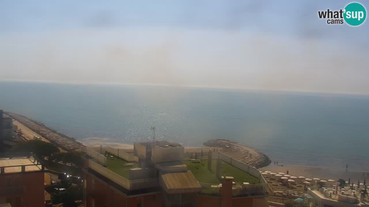 Webcam Caorle Plage Ponente – Hotel Marco Polo
