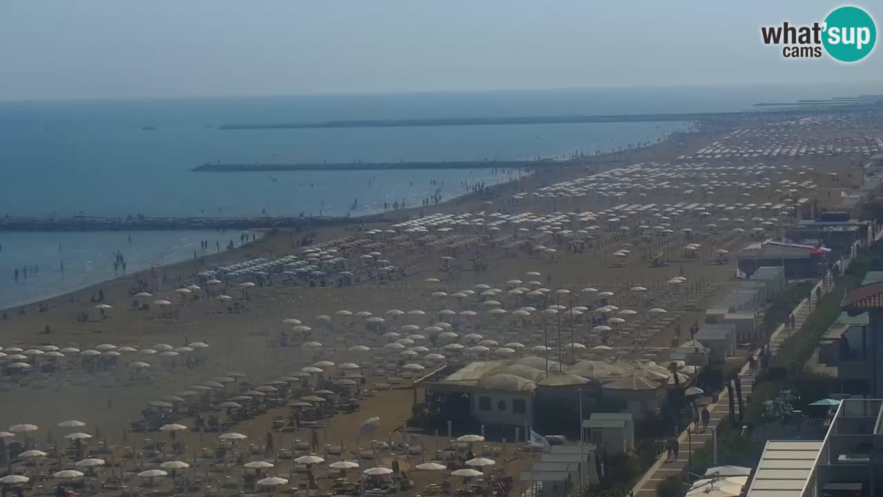 Webcam Spiaggia Ponente – Hotel Marco Polo – Caorle