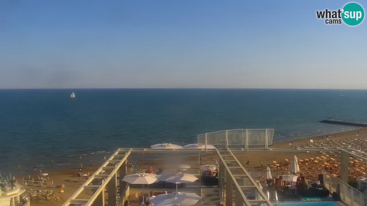 Caorle Plaza Ponente web kamera | Hotela Marco Polo