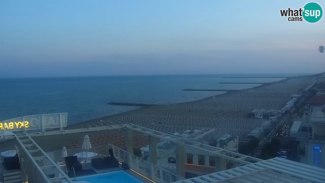 Webcam Caorle Plage Ponente – Hotel Marco Polo