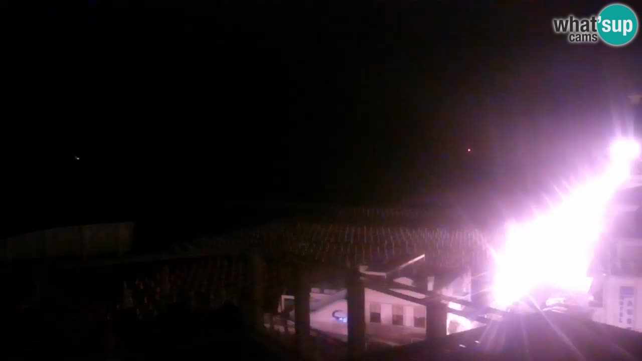 Webcam Caorle weststrand – Ponente Strand nach Hotel Marco Polo