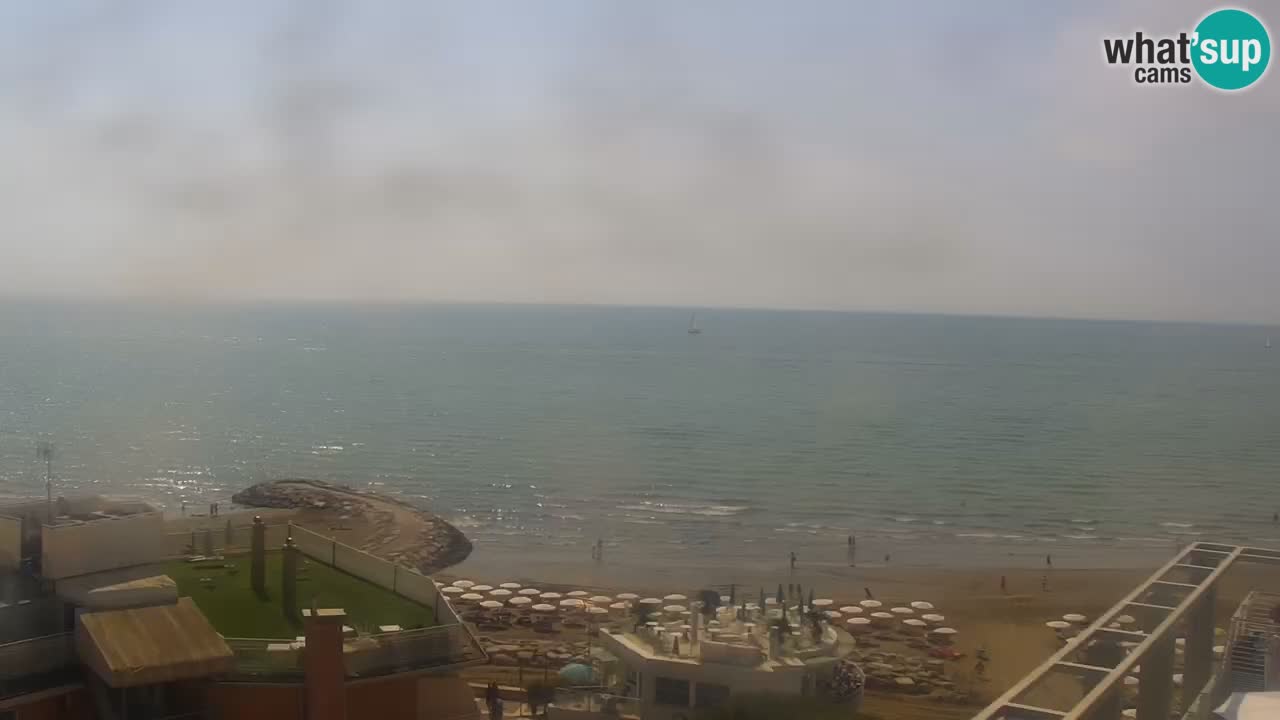 Caorle – Ponente beach webcam live