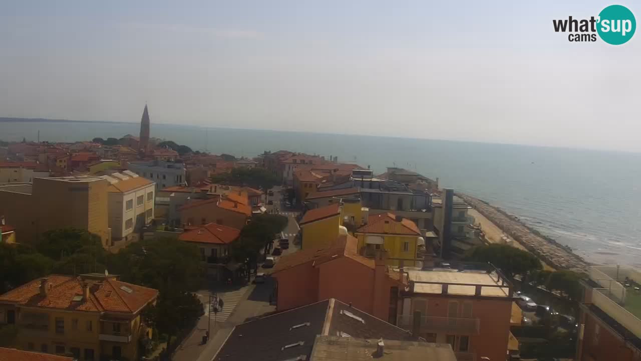 Caorle – Ponente beach webcam live