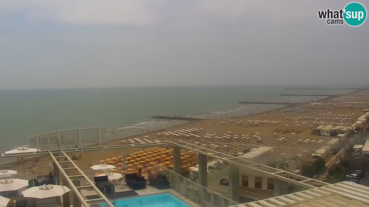 Caorle – Ponente beach webcam live