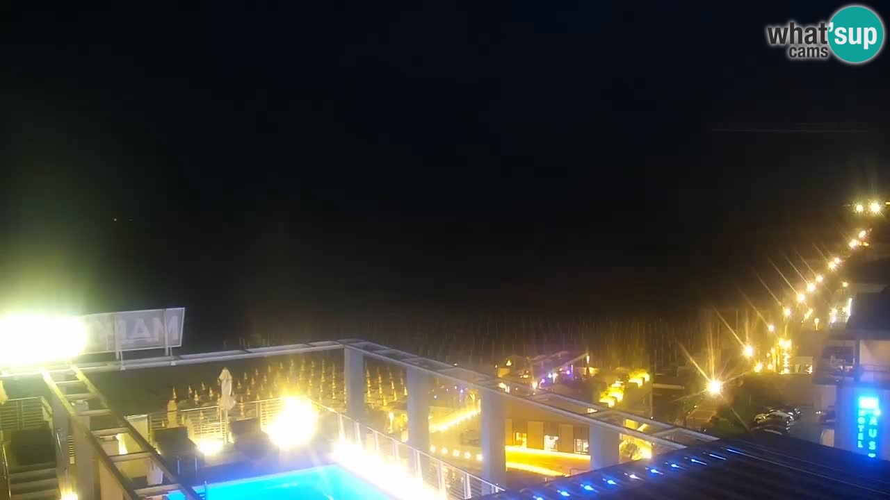 Caorle Plaza Ponente web kamera | Hotela Marco Polo