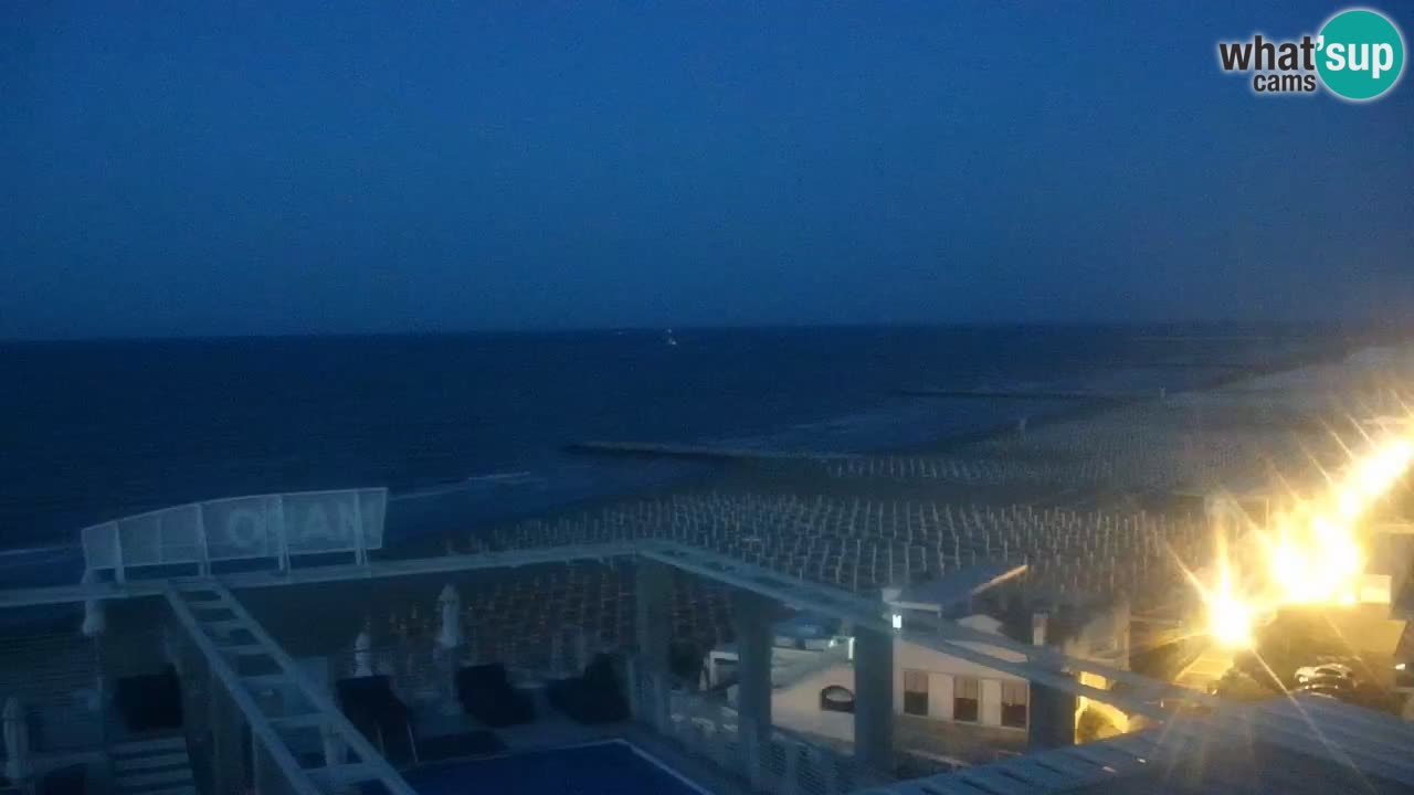 Caorle Plaža Ponente spletna kamera | Hotela Marco Polo