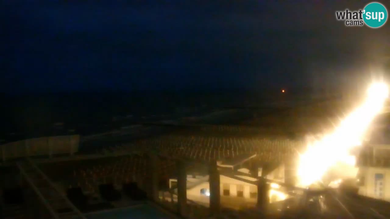 Caorle Plaža Ponente spletna kamera | Hotela Marco Polo