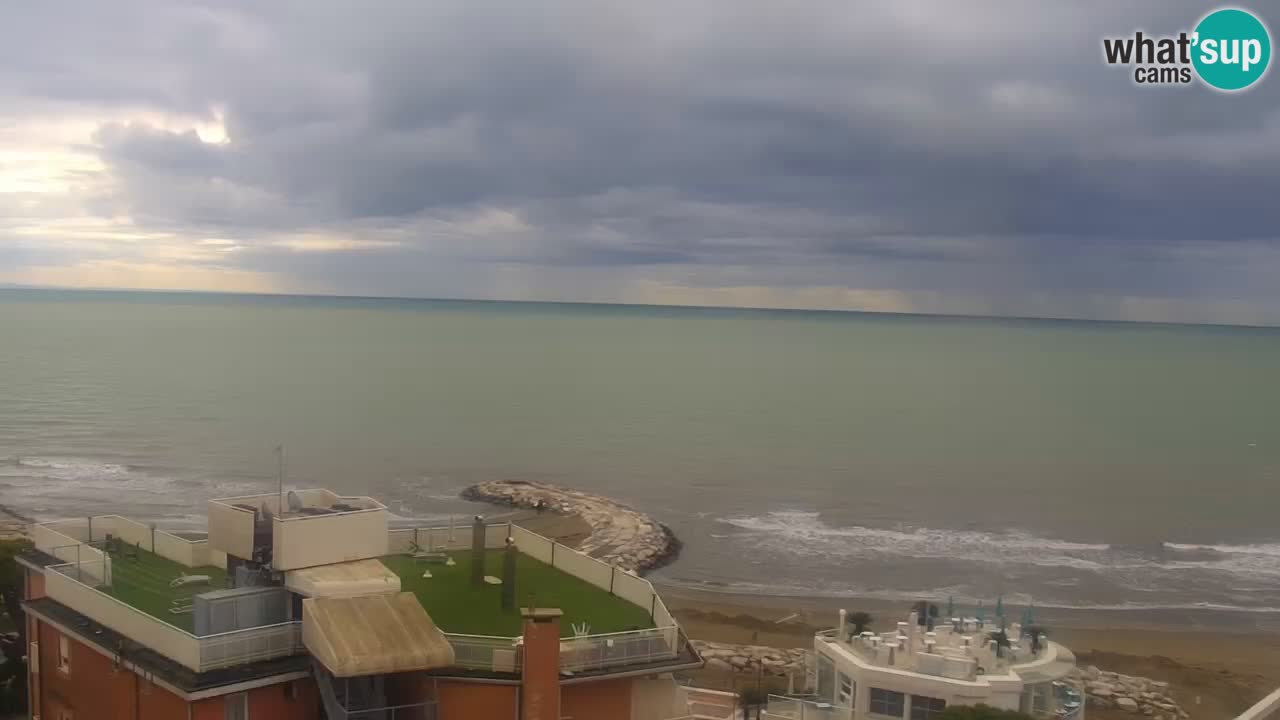 Caorle – Ponente beach webcam live