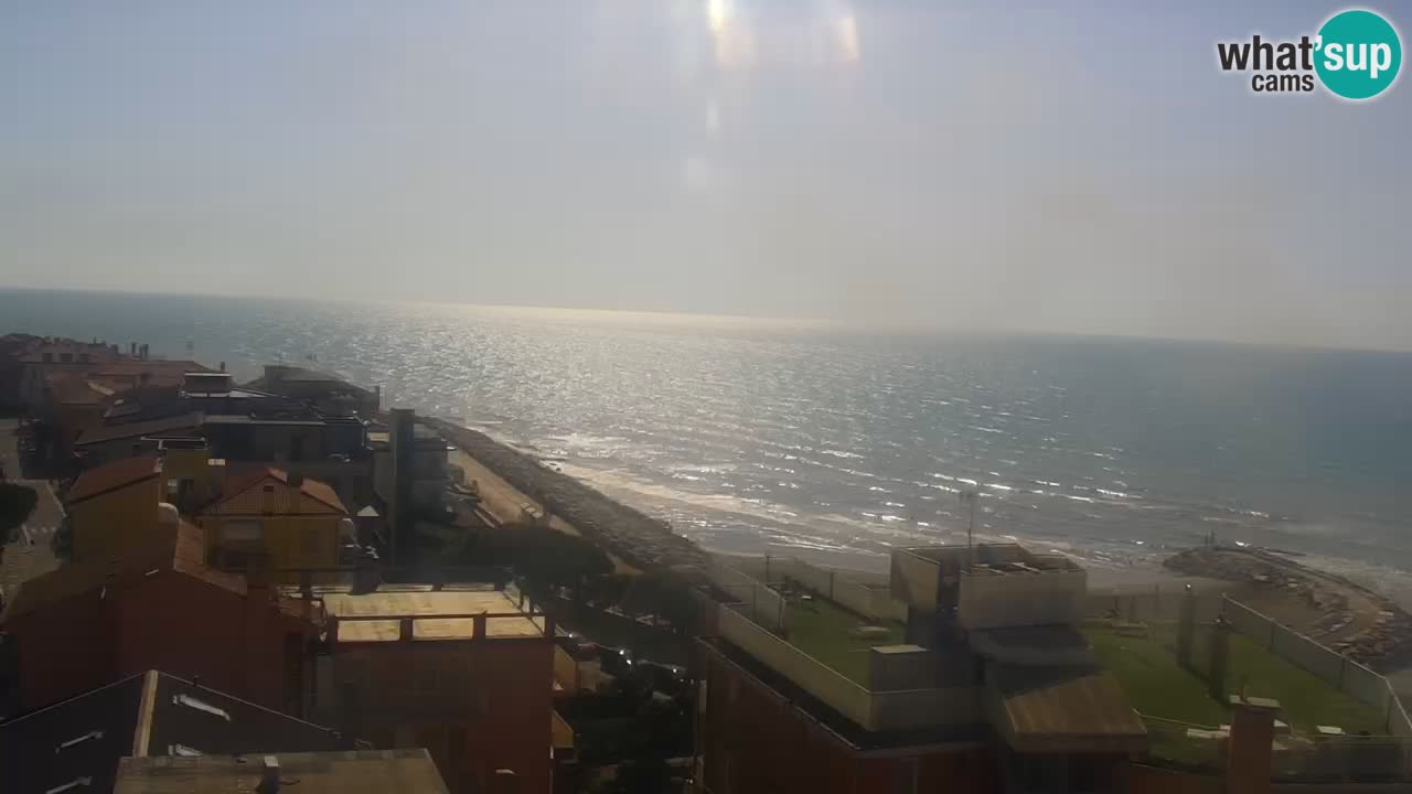 Caorle Plaža Ponente spletna kamera | Hotela Marco Polo