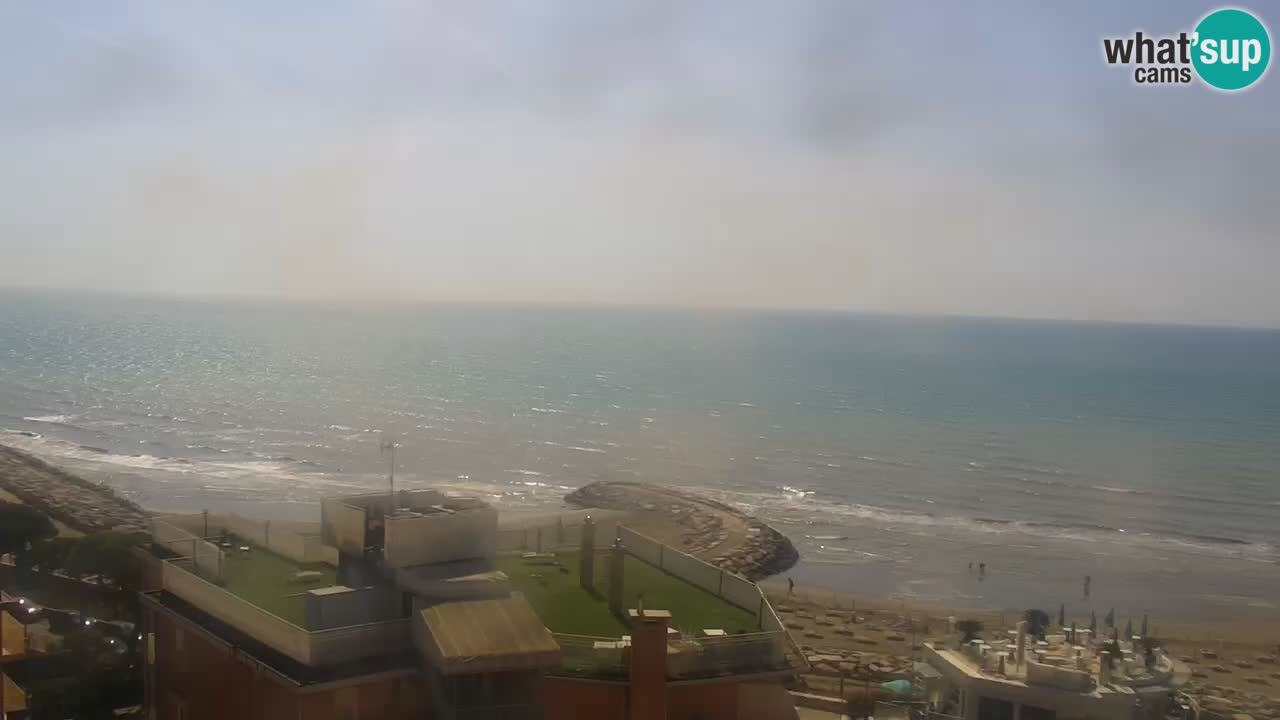 Webcam Caorle – Ponente west beach
