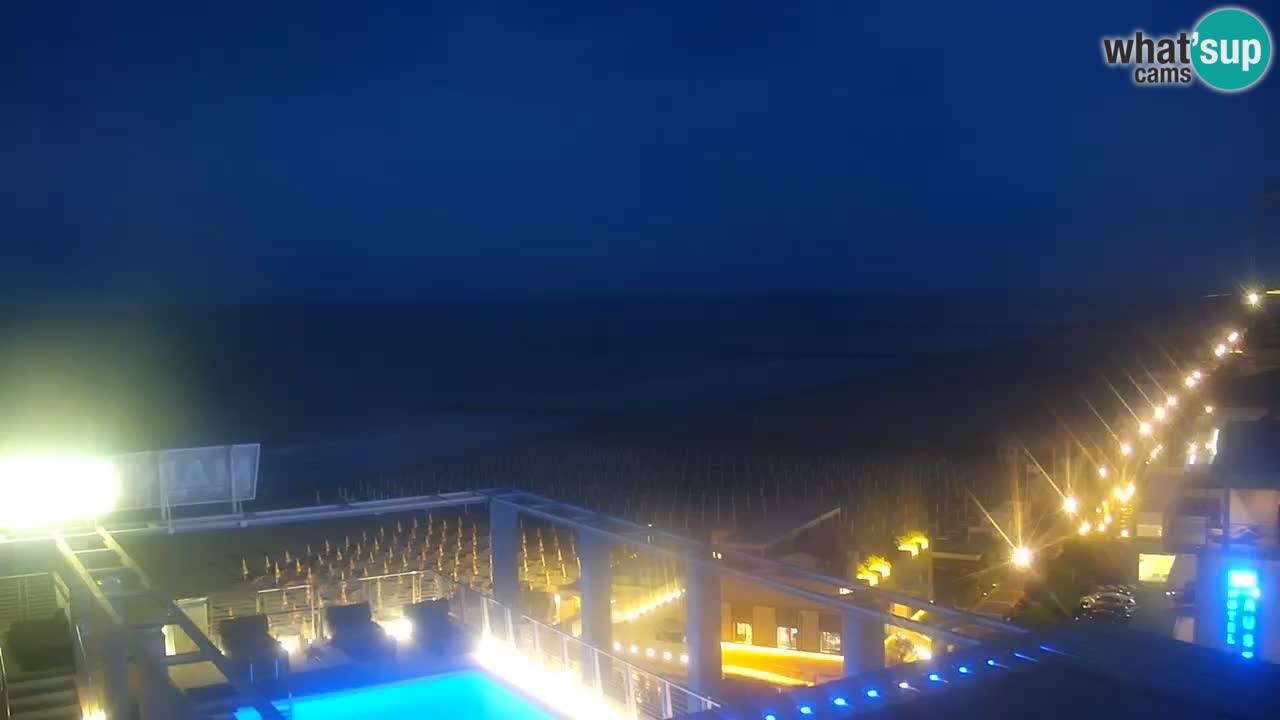 Webcam Caorle Plage Ponente – Hotel Marco Polo