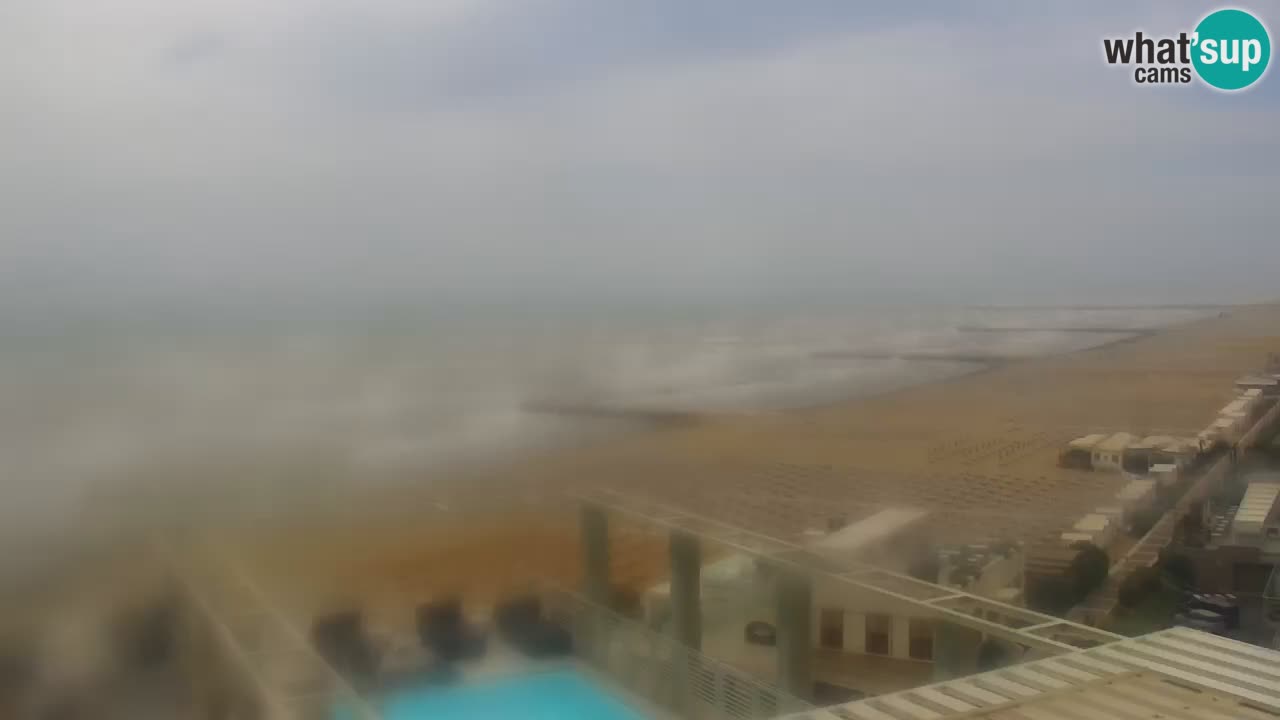 Caorle Plaža Ponente spletna kamera | Hotela Marco Polo
