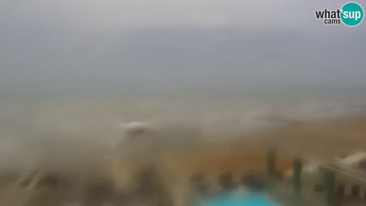 Webcam Spiaggia Ponente – Hotel Marco Polo – Caorle