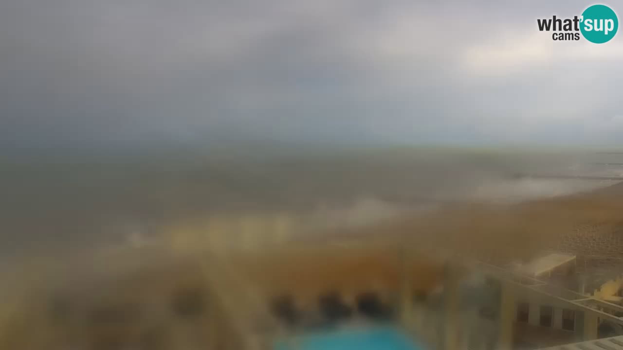 Webcam Spiaggia Ponente – Hotel Marco Polo – Caorle