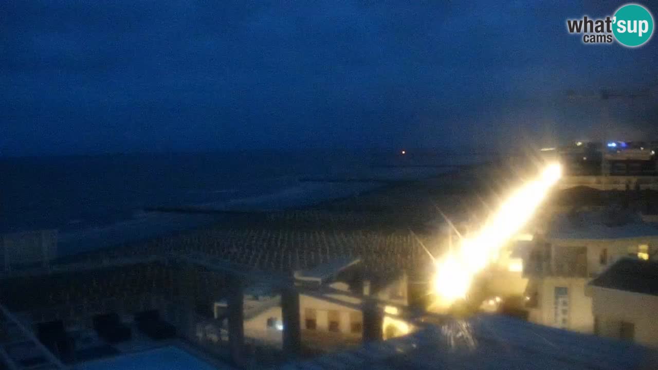 Caorle playa Ponente camera web – Hotel Marco Polo
