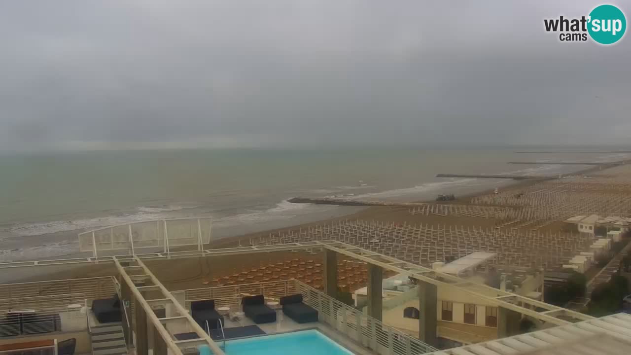 Caorle – Ponente beach webcam live