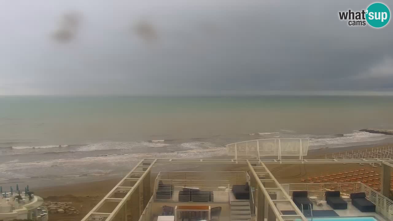 Caorle playa Ponente camera web – Hotel Marco Polo