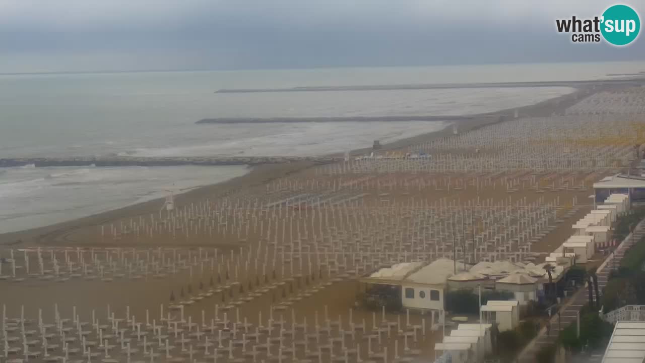 Caorle playa Ponente camera web – Hotel Marco Polo