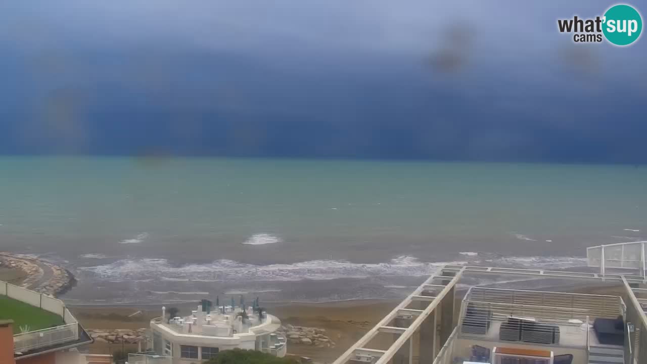 Caorle playa Ponente camera web – Hotel Marco Polo