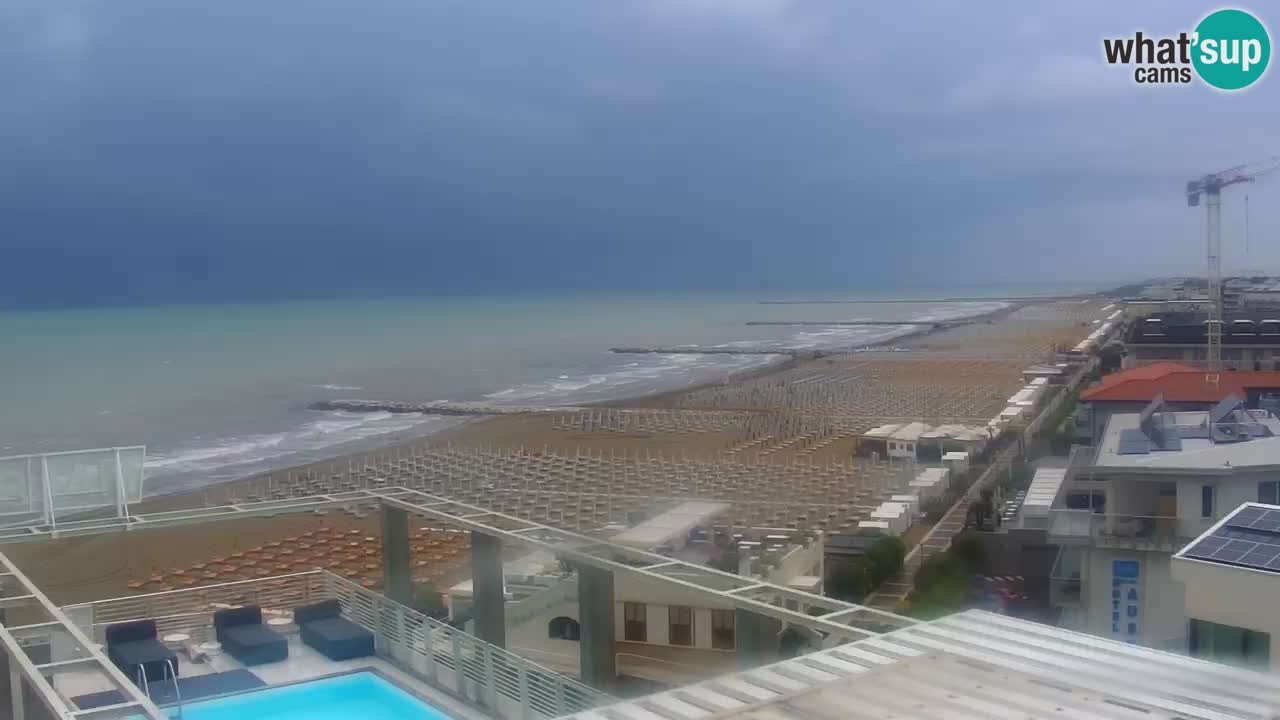 Caorle – Ponente beach webcam live