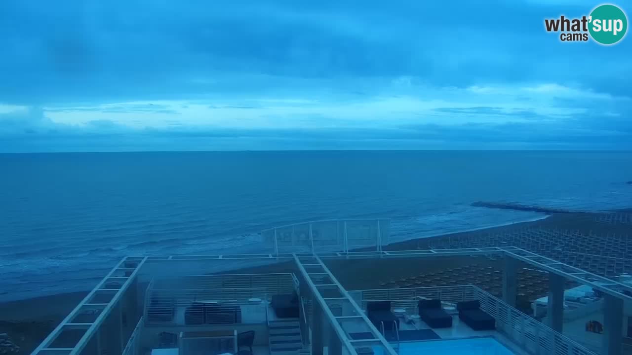 Webcam Spiaggia Ponente – Hotel Marco Polo – Caorle