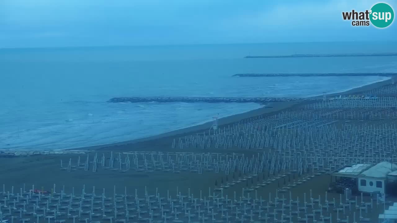 Caorle – Ponente beach webcam live