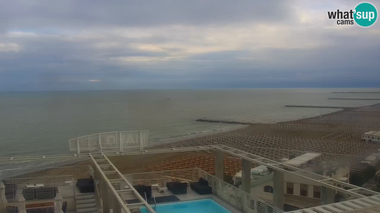 Caorle Plaza Ponente web kamera | Hotela Marco Polo