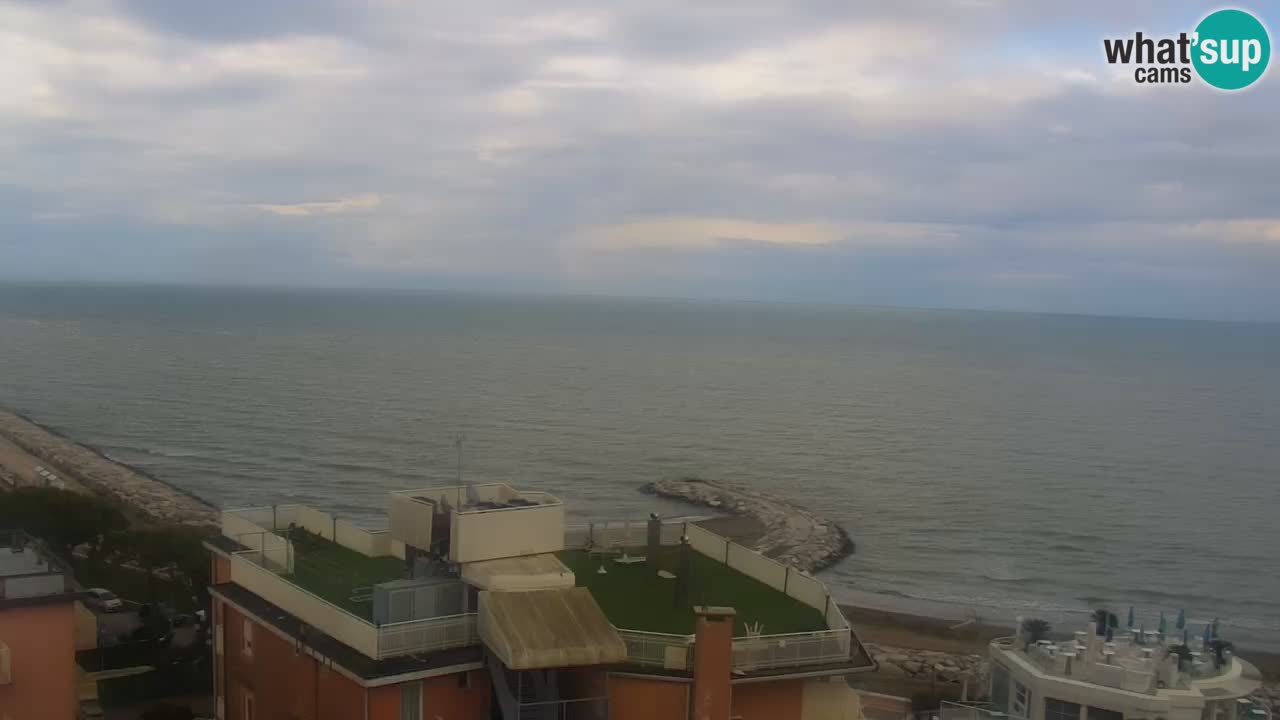 Webcam Spiaggia Ponente – Hotel Marco Polo – Caorle