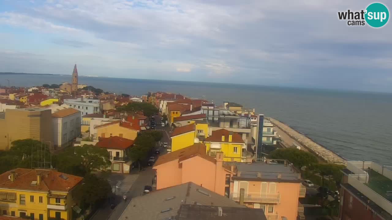 Caorle – Ponente beach webcam live