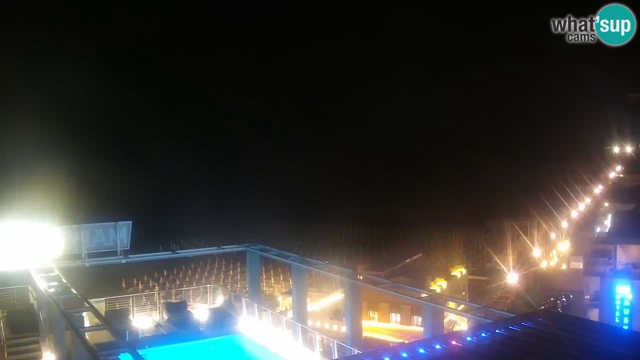 Webcam Spiaggia Ponente – Hotel Marco Polo – Caorle