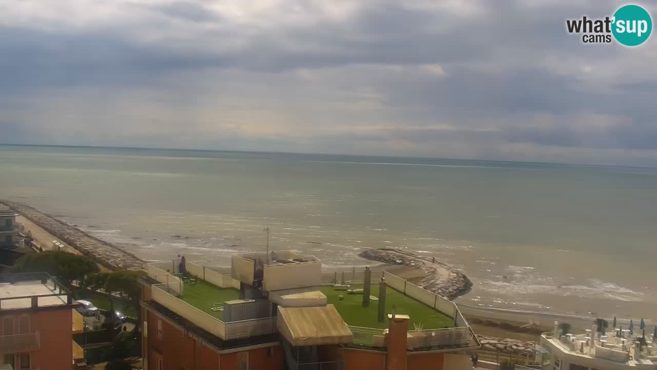 Caorle – Ponente beach webcam live