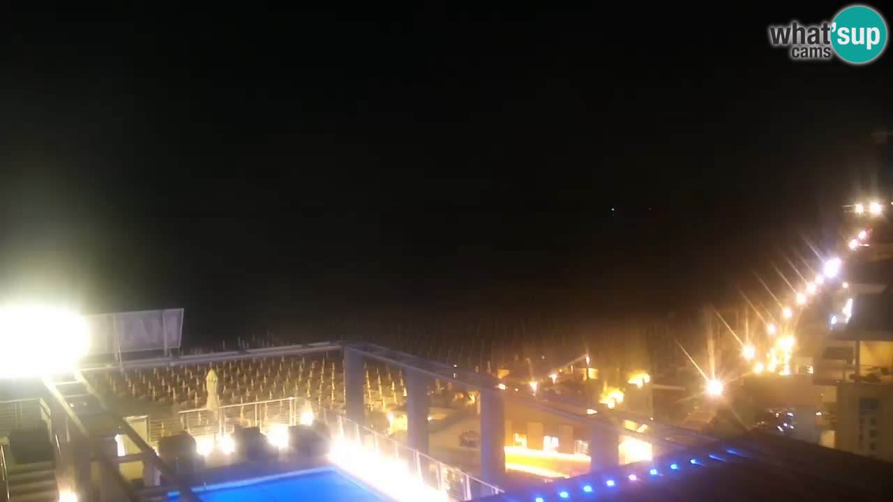 Caorle Plaža Ponente spletna kamera | Hotela Marco Polo