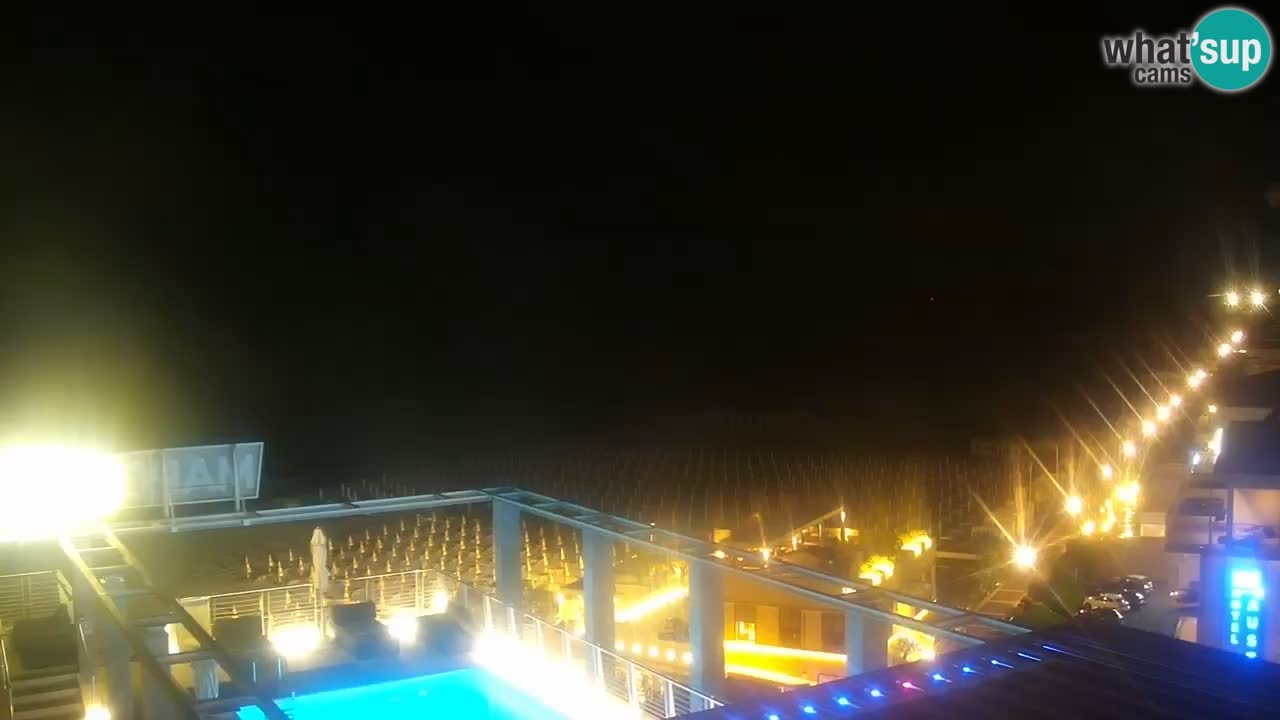 Caorle playa Ponente camera web – Hotel Marco Polo