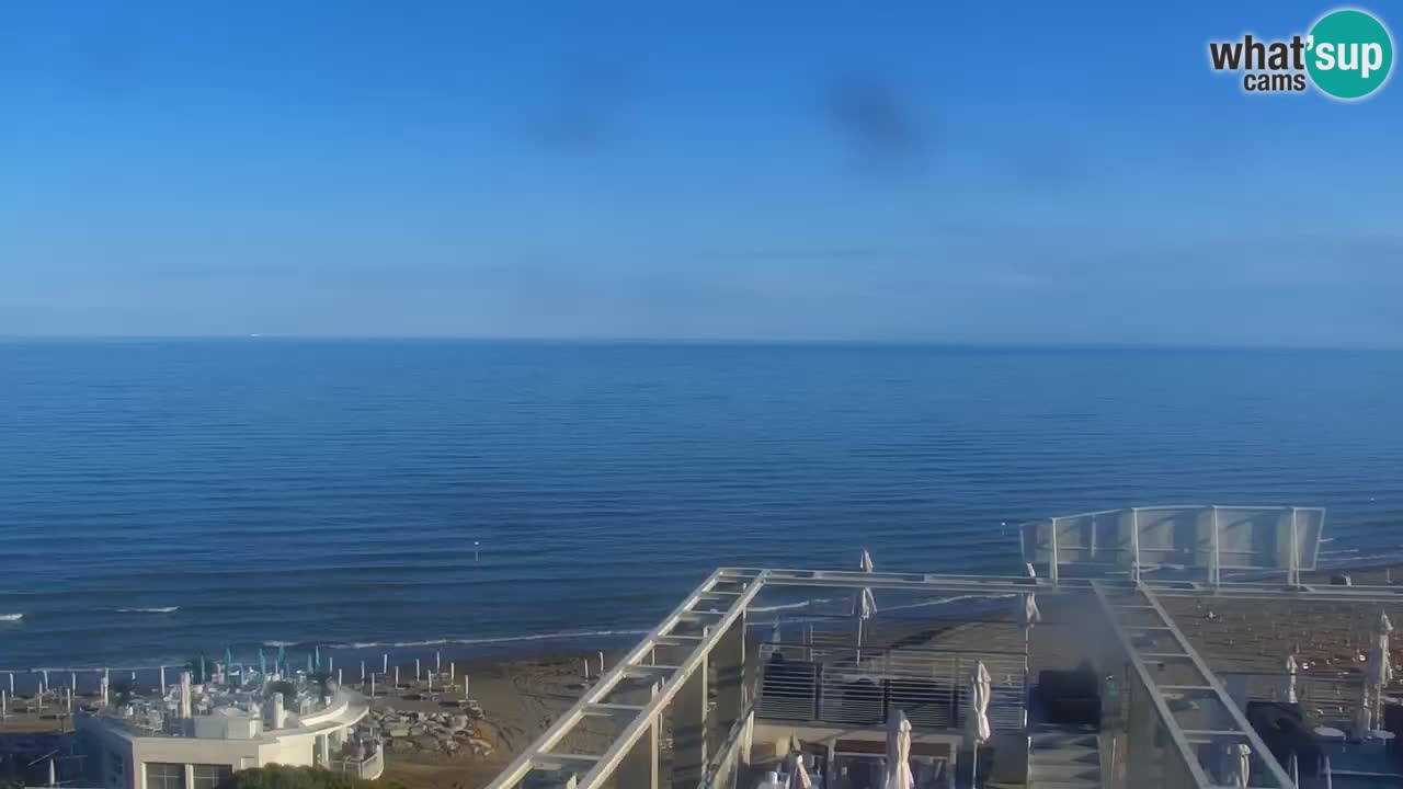 Webcam Spiaggia Ponente – Hotel Marco Polo – Caorle