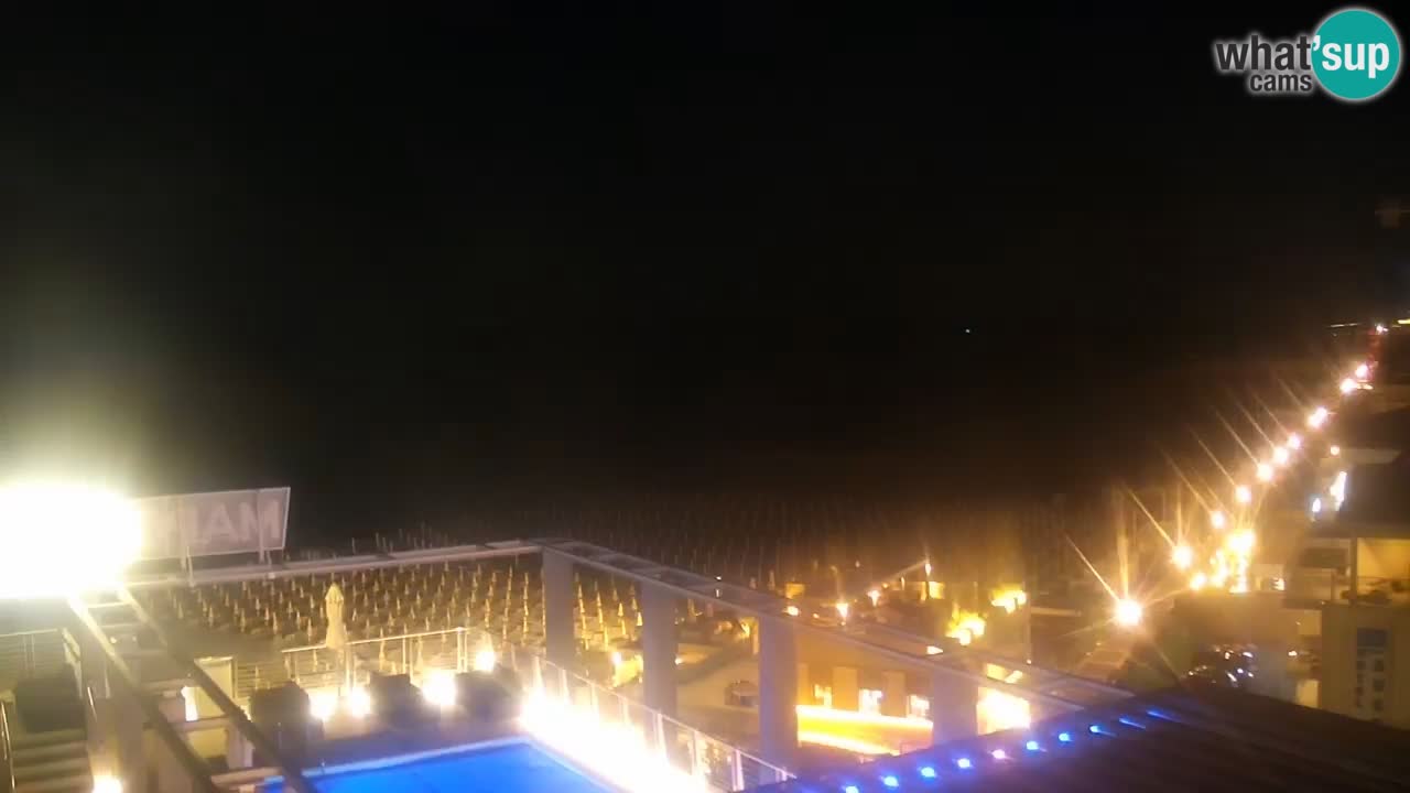 Caorle – Ponente beach webcam live