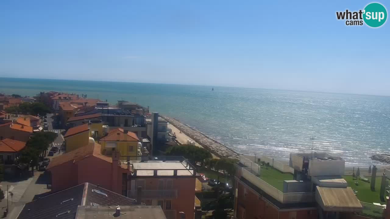 Webcam Caorle Plage Ponente – Hotel Marco Polo