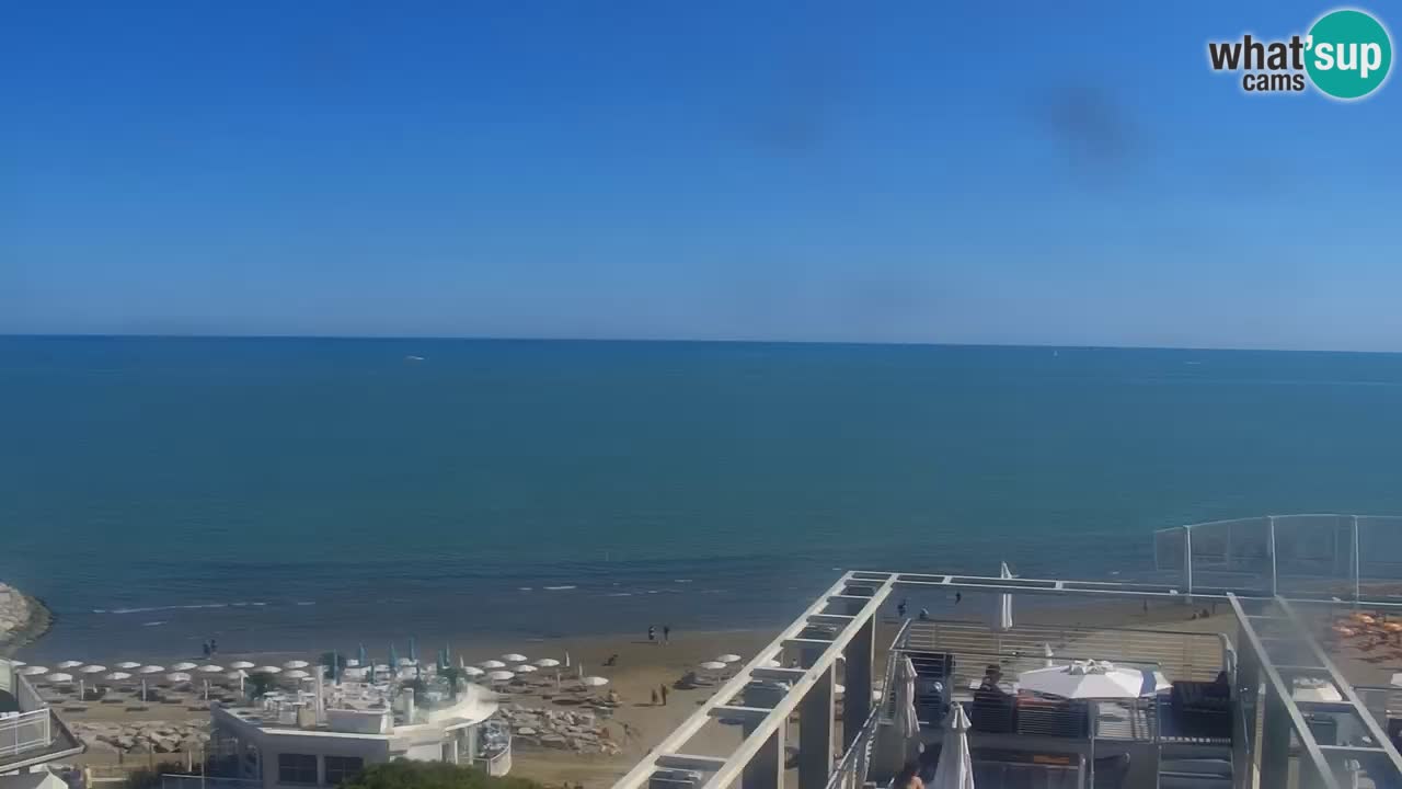 Caorle Plaža Ponente spletna kamera | Hotela Marco Polo