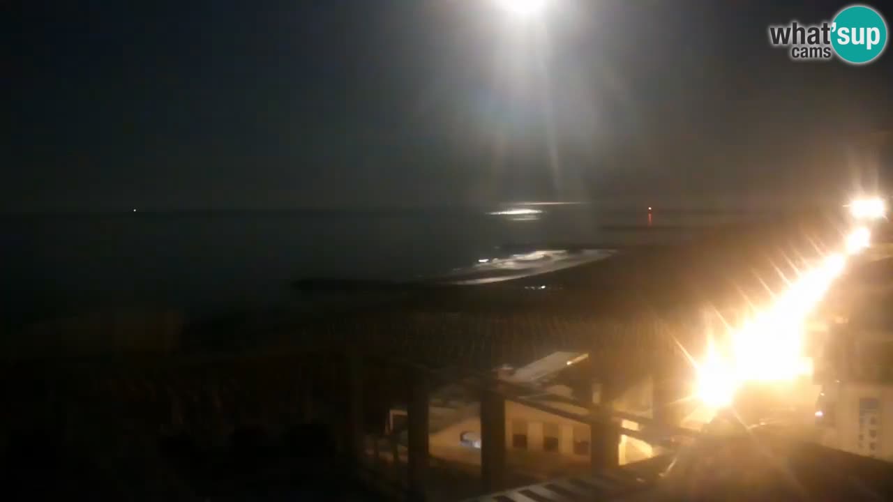 Caorle playa Ponente camera web – Hotel Marco Polo