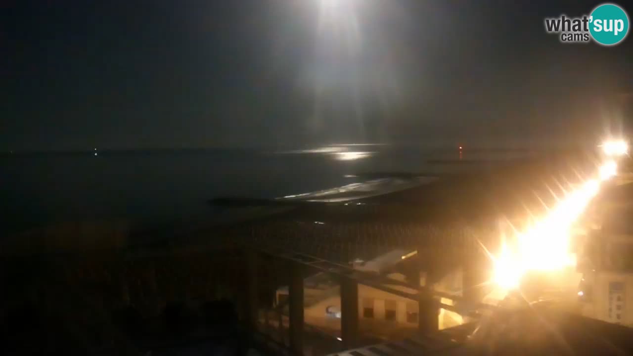 Caorle playa Ponente camera web – Hotel Marco Polo