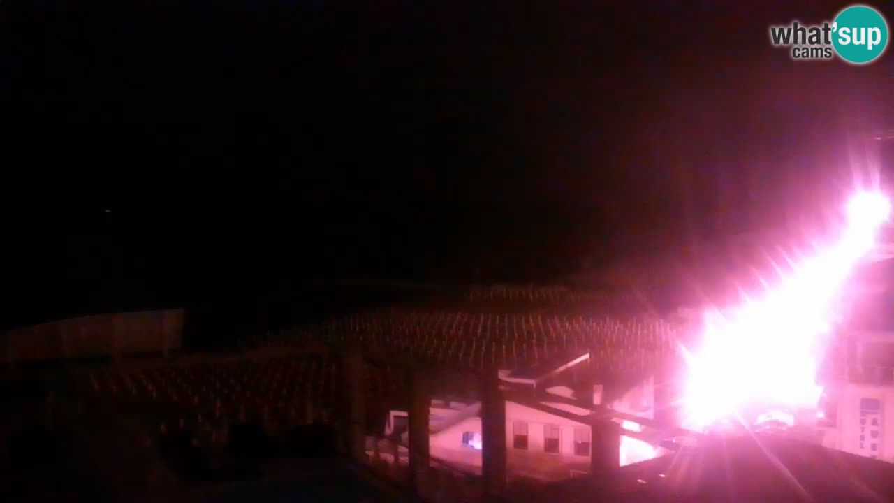 Caorle – Ponente beach webcam live