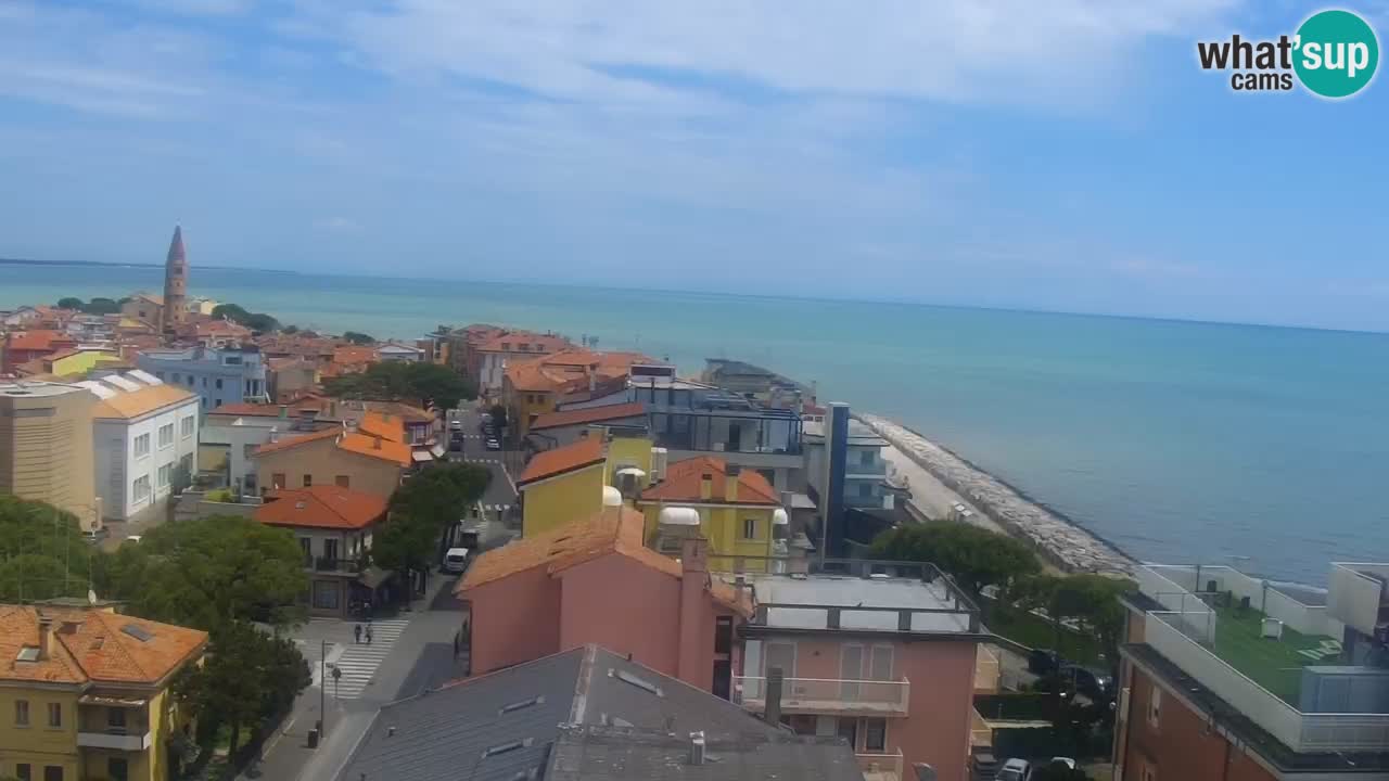 Caorle Plaža Ponente spletna kamera | Hotela Marco Polo