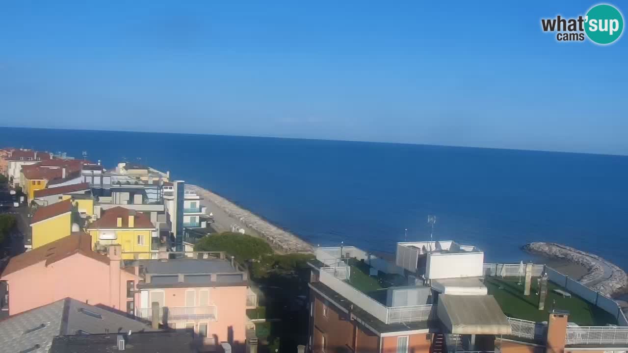 Webcam Caorle Plage Ponente – Hotel Marco Polo
