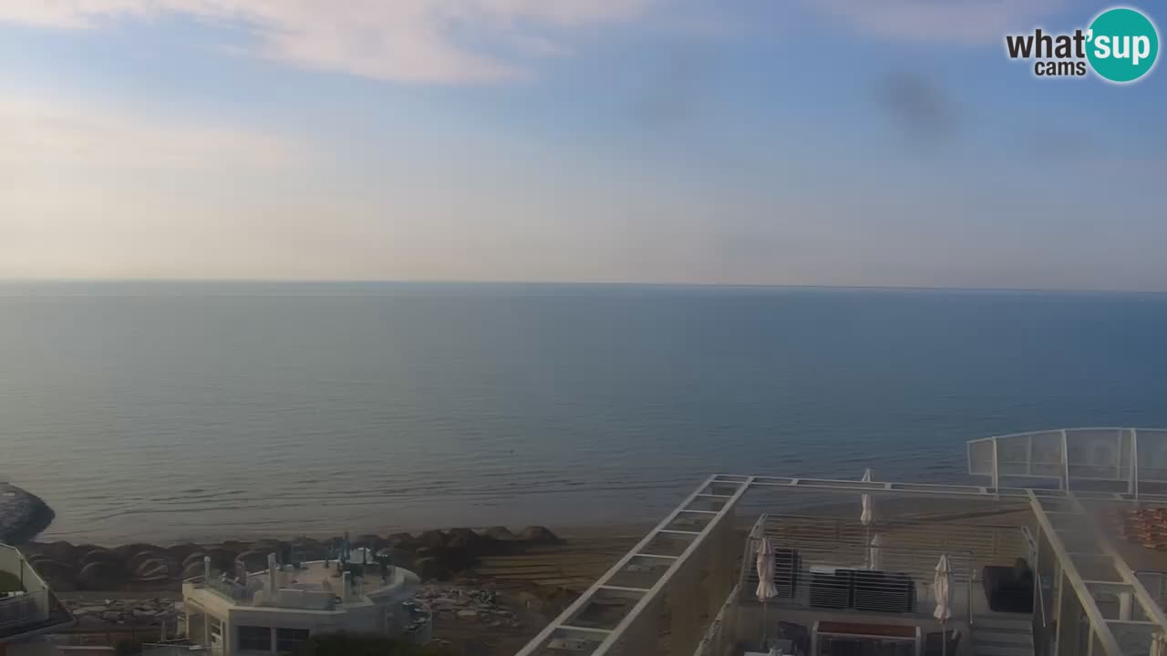 Caorle – Ponente beach webcam live