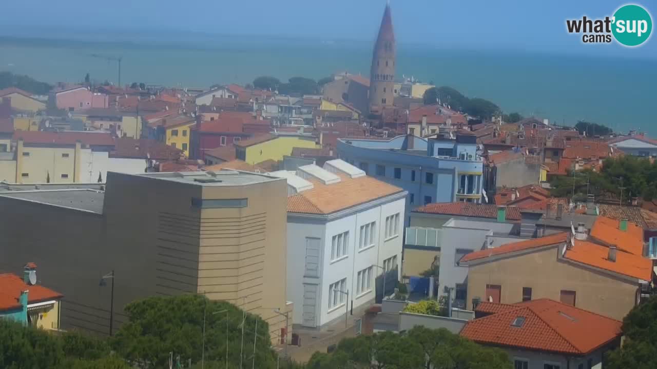 Webcam Caorle weststrand – Ponente Strand nach Hotel Marco Polo