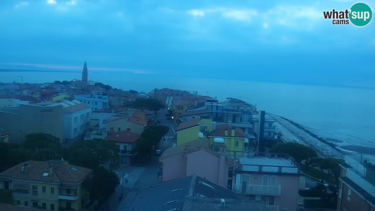 Caorle – Ponente beach webcam live