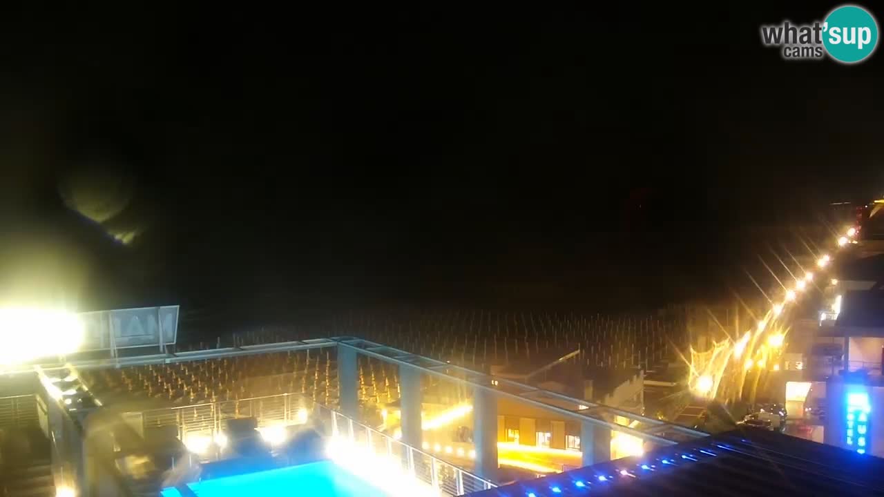 Webcam Spiaggia Ponente – Hotel Marco Polo – Caorle