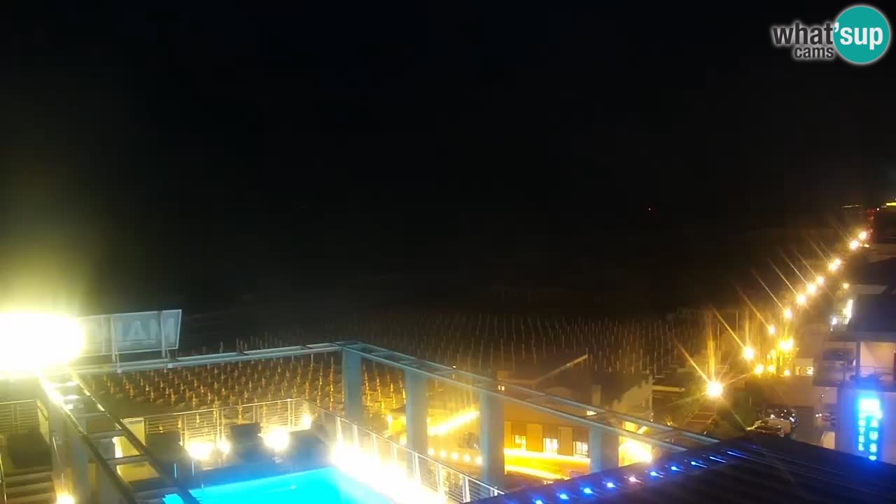 Caorle Plaža Ponente spletna kamera | Hotela Marco Polo