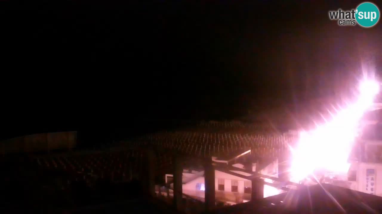 Caorle – Ponente beach webcam live