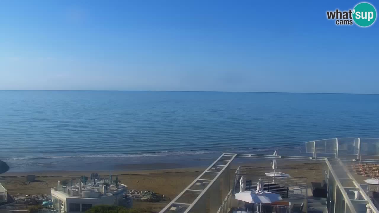 Caorle – Ponente beach webcam live